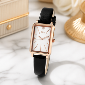 Elegante Retro Damen Armbanduhr