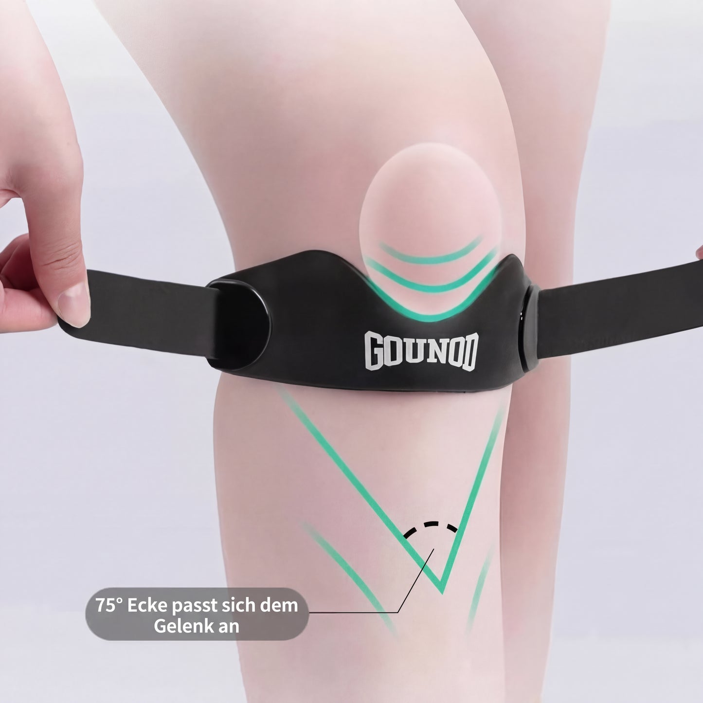 Patellarsehnen Stützband